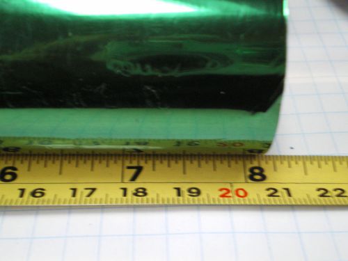 ITW EMERALD GREEN STAMPING FOIL GC-727-885 200FT X 8 INCH ROLL  1/2 CORE