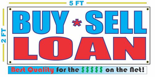 BUY SELL LOAN Full Color Banner Sign NEW XXL Size Best Quality for the $$$ PAWN
