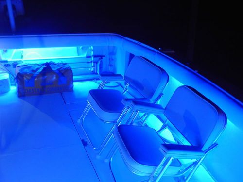 ___ LED Boat LIGHTS ___ 32 foot KIT __ fishing UV cooler seat gift box tackle BB