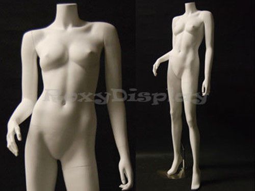 Female Fiberglass Headless style Mannequin Dress Form Display #MD-A5BW2
