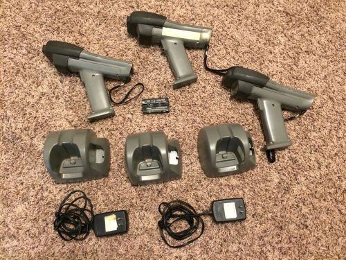 Aml barcode scanner m7100 - 3 scanners &amp; 3 chargers for sale