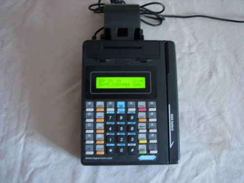 Hypercom T7P T7-P Charge Credit Card Reader with Power Supply. #5