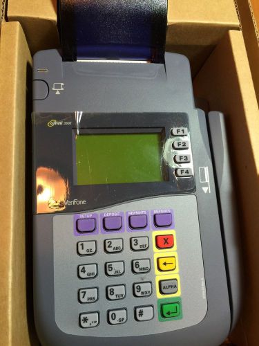 Verifone Omni 3300 POS Card Machine