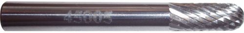 SAIT 45005 Tungsten Carbide Die Grinder Bur SC1 Double Cut/Alternate Cut 1/4&#034; x