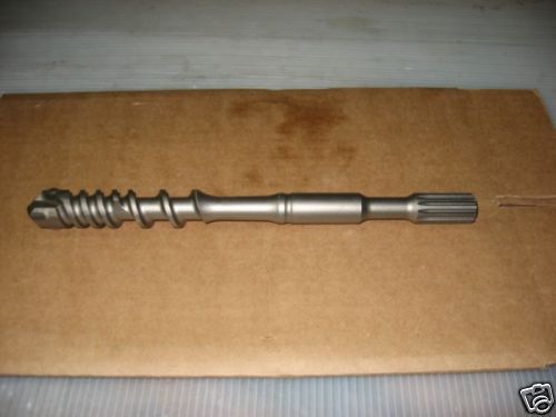 Lot of 5 - new chicago pneumatic 1&#034; spline shank hammer drill bit r138598 for sale