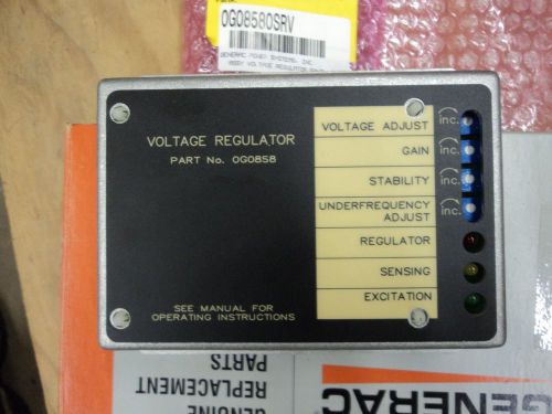 Generac 0G08580SRV Voltage Regulator