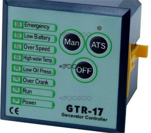 AUTO FUNCTION START NEW GENERATOR CONTROLLER STOP GTR-17