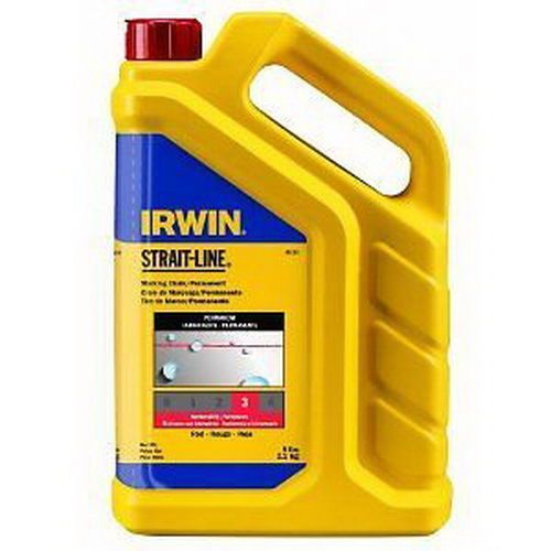 New irwin 65102 strait-line red chalk 5 lb long lasting lines for sale
