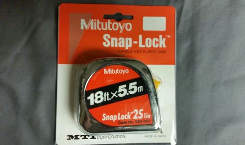 NEW MITUTOYO 18&#034;X5.5m HIGH QUALITY SNAP LOCK MADE IN JAPAN