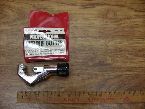 Old used tools,melard no. 1350 professional tubing cutter,1/8-1-1/8&#034; o.d. taiwan for sale
