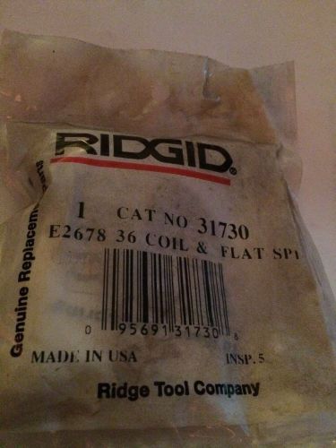 Ridgid Replacement Coil and Flat Spring for 36&#034; Wrench 31730