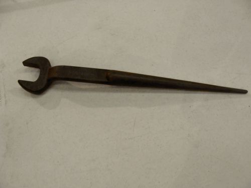 KLEIN TOOL 3213-H 7/8 INCH OFF-SET OPEN END SPUD WRENCH USED AS IS