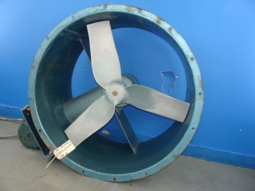 32&#034; dia tube axial paint booth fan 2hp 3ph 15000-25000 cfm for sale for sale