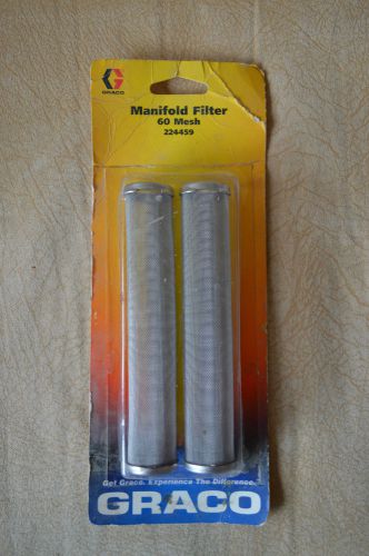 Graco Manifold Filter 60 Mesh Long 2 Pack 224459 New