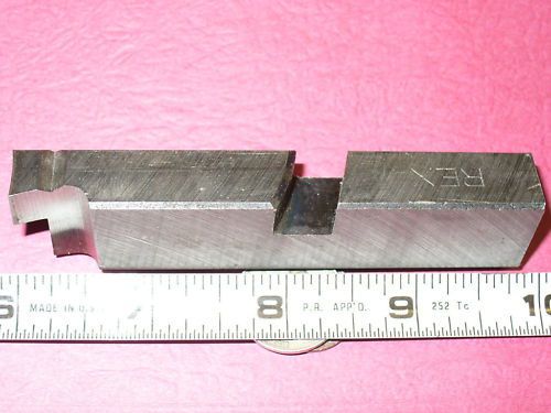 REX WHEELER PIPE GROOVING DIE ~THREADING GROOVER PLUMBING CONTRACTOR PIPING TOOL
