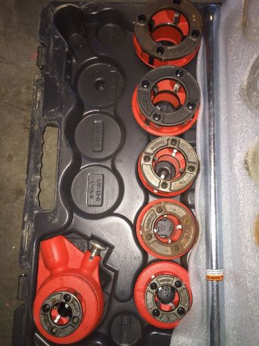 6pc. RIDGID PIPE THREADER Set 12-R  1/2in to 2in  Cutters.