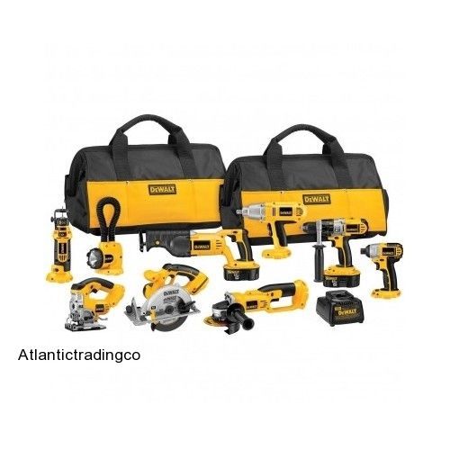 New dewalt dck955x cordless combo kit xrp tools18v drill driver 9tool impact set for sale