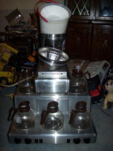 bunn-omatic 5 hot plate coffee maker model  R-T