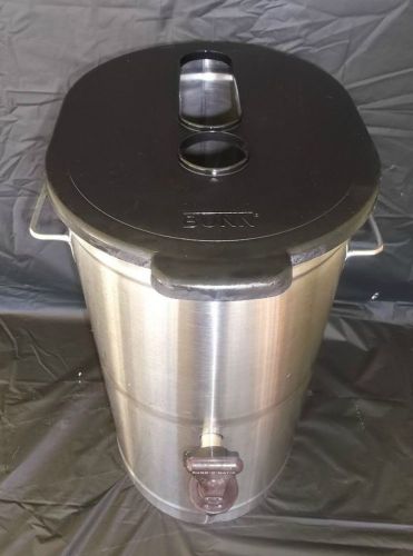 Bunn tdo-4 iced tea dispenser server 4 gallons brew through lid sprout handles for sale