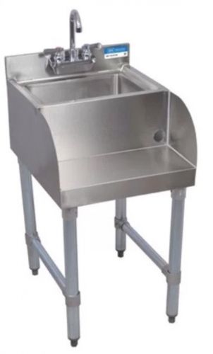 Stainless Steel Under Bar Blender Station with 14&#034; x 10&#034; Sink &amp; Faucet