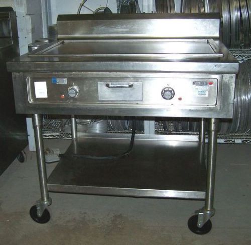Wells Built-In Electric Griddle with Custom Equipment Stand 208V; Model: G-196