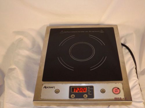 Adcraft ind-a120v countertop slim commercial induction cooker range for sale
