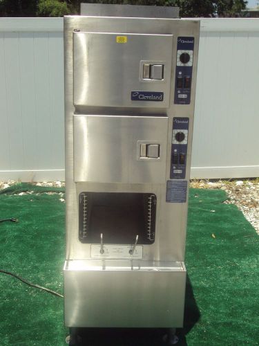 CLEVELAND 24CGA6.2 GAS CONVECTION STEAMER   &#034; NICE ! ! ! &#034;