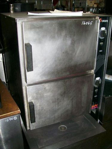Groen hypersteam 2 compartment convection steamer model: hy-6g for sale