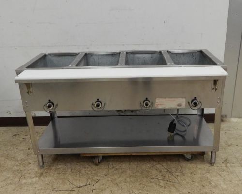 Duke 4-bay electric waterless steam table, 58 1/2&#034; wide for sale
