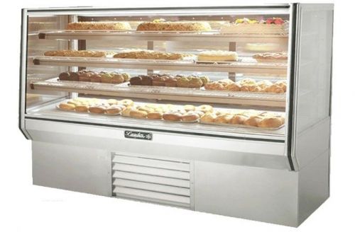 Brand new! leader hbk77-d - 77&#034; dry bakery display case for sale