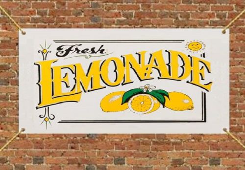 Lemonade banner