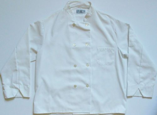 Artex Apparel Uniform Chef&#039;s Coat White CC5000 Sz 50/XL-RG NWOT