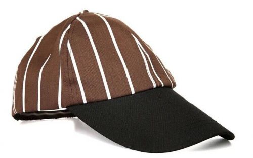 NEW CHEF WORKS COOL VENT COLLECTION BROWN BASEBALL CAP HAT