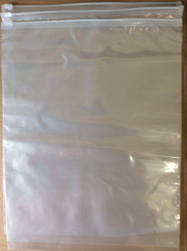 PE ZIP Lock Bags Clothing Packaging Bag 100pcs 27X35cm