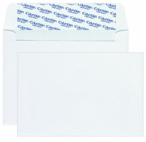 Meadwestvaco Columbian Grip-seal Greeting Card Envelope - 5.75&#034; X 8.75&#034; (co468)