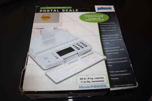 Pelouze PS20DL Downloadable Internet Ready Digital Postal Scale Platform 9-1/2