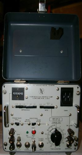 Northeast Electronics corp model 58C Impulse noise counter