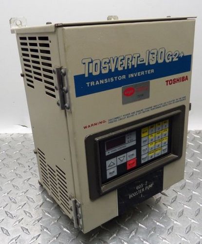 Nice toshiba tosvert 130 g2+ transistor inverter vt130g2+2035 3.5 kva for sale