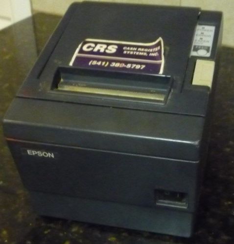Epson tm-t88iip model m129b pos thermal printer, no power supply included for sale