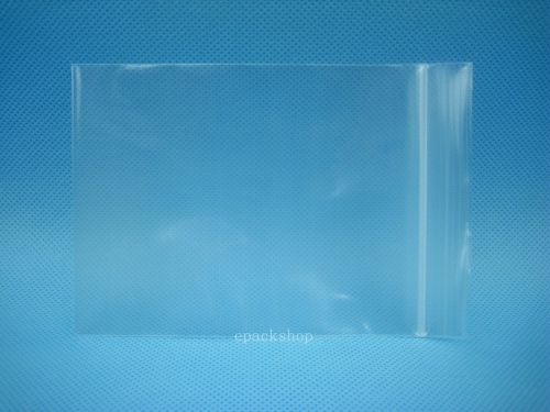 50 Clear Poly Ziplock Reclosable Zipper Bags 2.4 Mil_3.5&#034; x 5&#034;_90 x 130mm