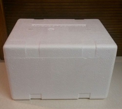 Insulated Styrofoam Shipping Cooler 10.25&#034; x 7.25&#034; x 5.25&#034; inside