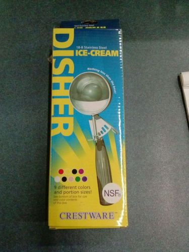 Disher, #8,18/8 stainless steel (gray)