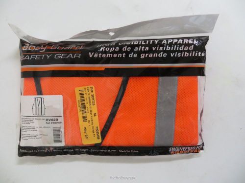 G &amp; f 41113 industrial safety vest with reflective strips - neon orange for sale