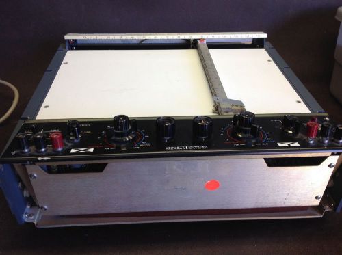 MOSELEY AUTOGRAF 2DR-2 X-Y RECORDER PLOTTER HP WORKS GREAT $599