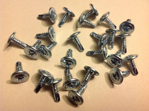 #8-18 x 1/2&#034; Phillips Modified Truss Head Self Drilling Screw Zinc - 25 Pieces