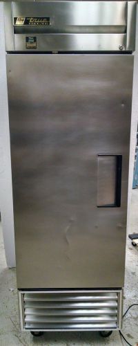 True TS-23F Reach-In Solid Swing Door Stainless Steel Freezer