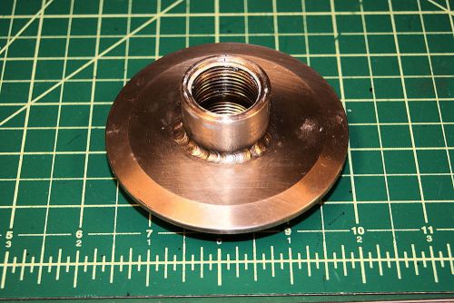 3&#034; tri clamp end cap x 3/4&#034; npt coupling adapter 304 stainless steel for sale