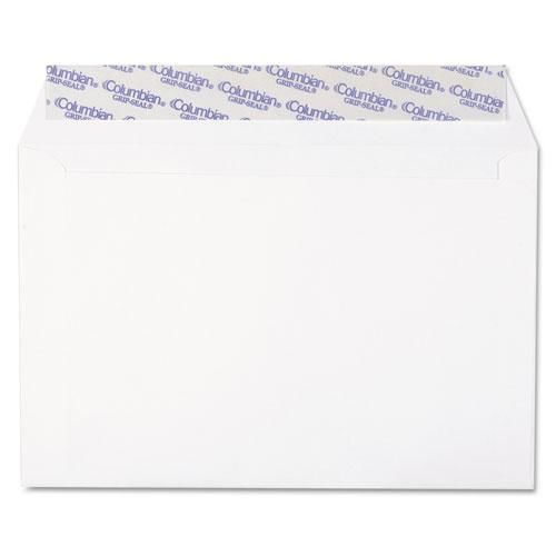 NEW WESTVACO CO330 Grip-Seal Booklet/Document Envelope, 6 x 9, White, 250/Box