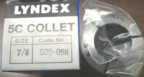 LYNDEX 7/8&#034; Collet (Code #500-056)