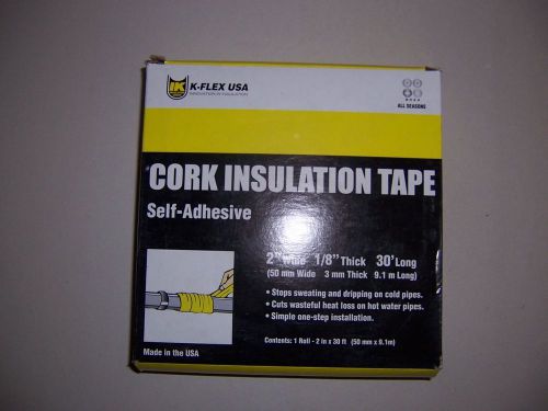 cork insulation tape for plumbing